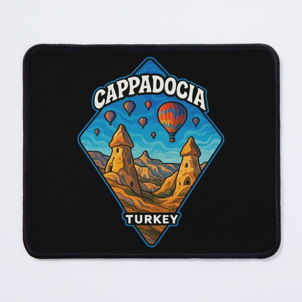 Item preview, Cappadocia Turkey Trippy Art Travel designed and sold by TomFrontierArt.