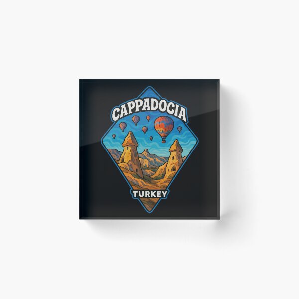 Item preview, Cappadocia Turkey Trippy Art Travel designed and sold by TomFrontierArt.