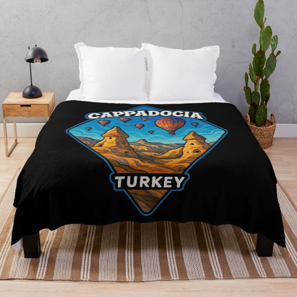 Item preview, Cappadocia Turkey Trippy Art Travel designed and sold by TomFrontierArt.