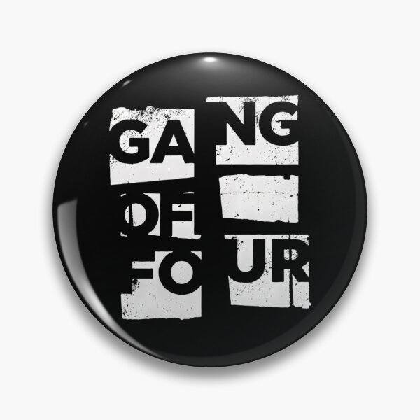 Item preview, Gang of Four Logo Band Distressed  designed and sold by AnalogAnxiety.