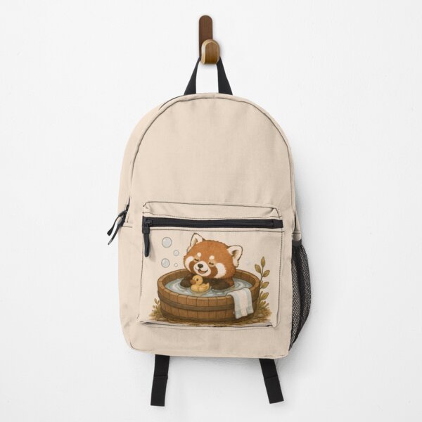 Item preview, Bath Time Red Panda designed and sold by MellowMunchkins.