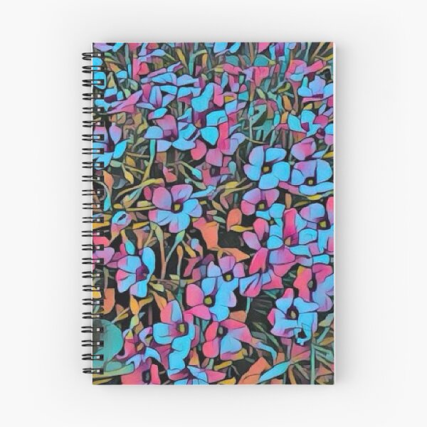 Item preview, Abstract Impressionist Oxalis Purple Shamrock Digital Art designed and sold by BalkanBloom.