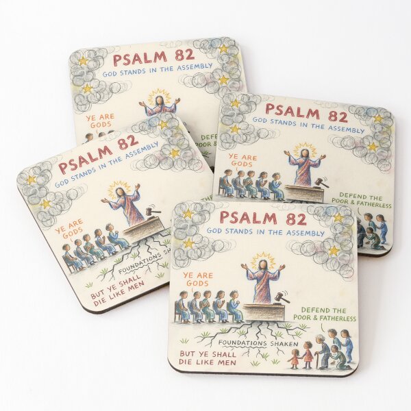 Item preview, Psalm 82 God in the Assembly Bible designed and sold by banhstudio.
