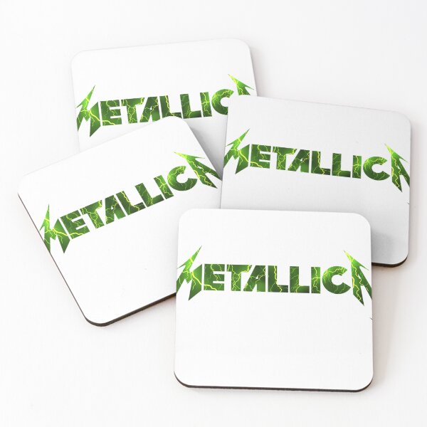 Item preview, Metallica Logo thunder and lightning Green designed and sold by Roysdisturbia.