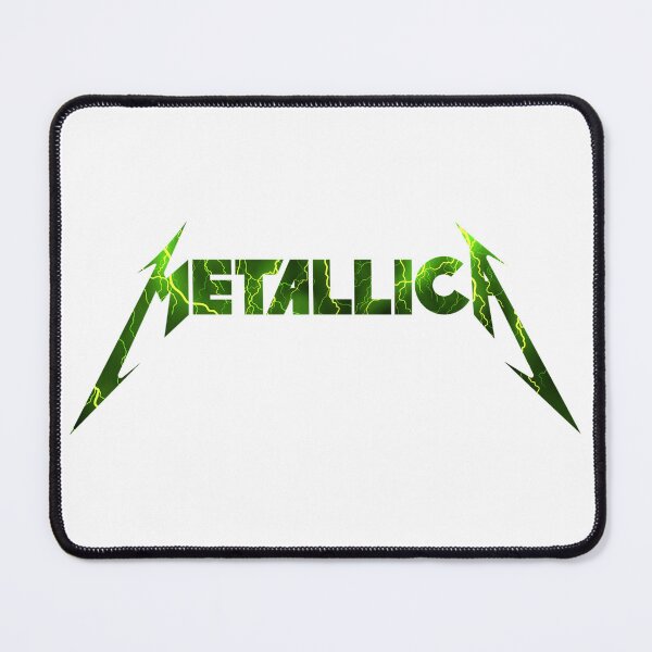 Item preview, Metallica Logo thunder and lightning Green designed and sold by Roysdisturbia.