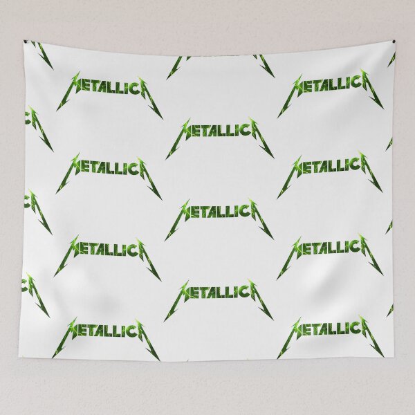 Item preview, Metallica Logo thunder and lightning Green designed and sold by Roysdisturbia.