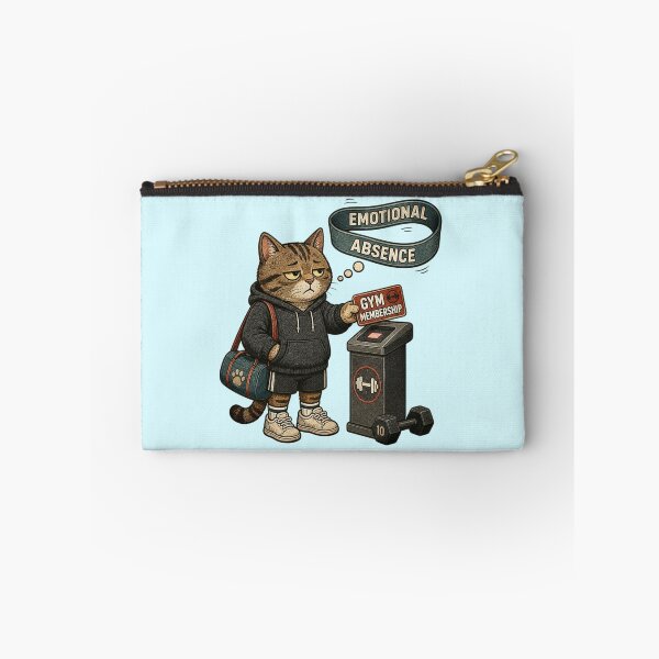 Item preview, Sarcastic Tabby Cat Gym Membership Workout Gift designed and sold by Gentlestate.