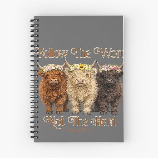 Item preview, Christian Follow The Word Not The Herd Isaiah 8 11-13 designed and sold by KristineLi.