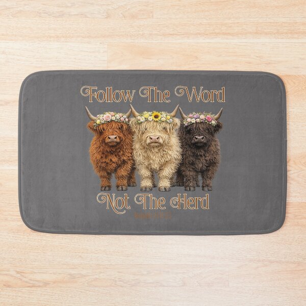 Item preview, Christian Follow The Word Not The Herd Isaiah 8 11-13 designed and sold by KristineLi.