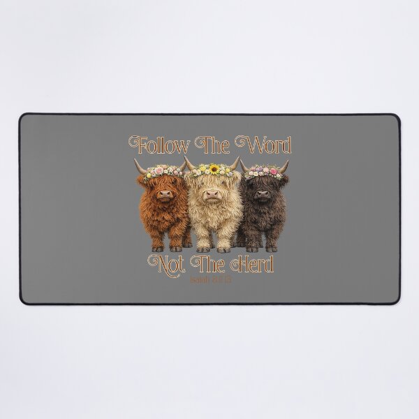 Item preview, Christian Follow The Word Not The Herd Isaiah 8 11-13 designed and sold by KristineLi.
