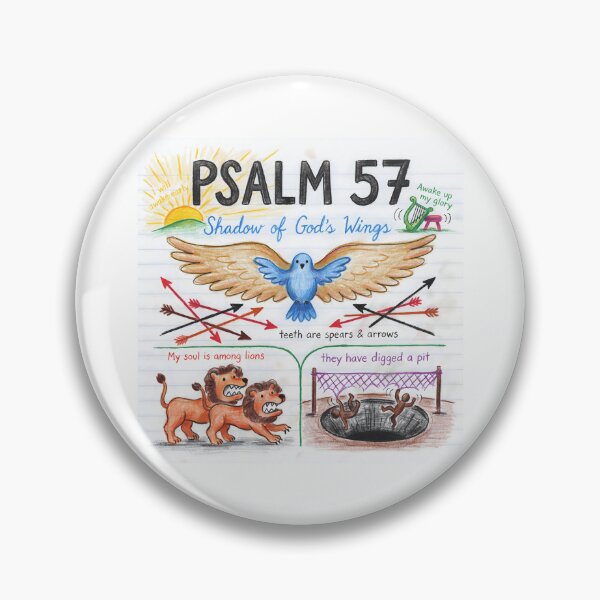 Item preview, Psalm 57 Shadow of Gods Wings Bible designed and sold by banhstudio.