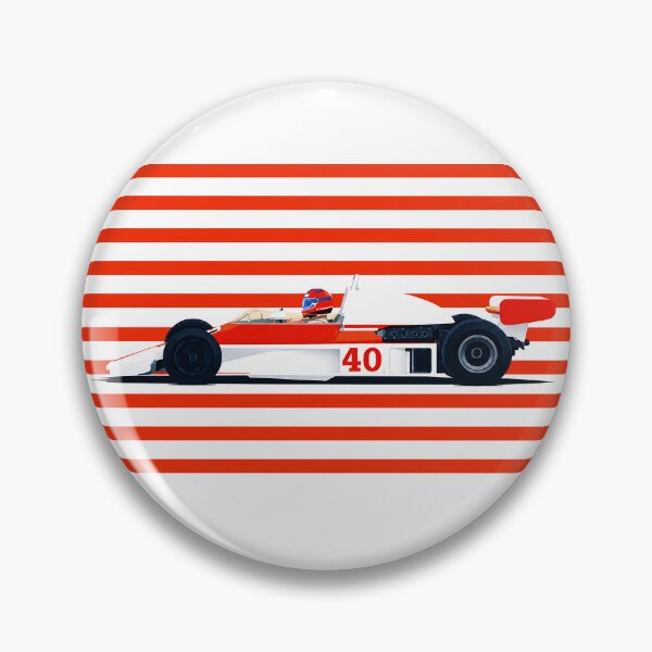 Item preview, Gilles Villeneuve 1977 McLaren M23 F1 Car designed and sold by PitWallArt.