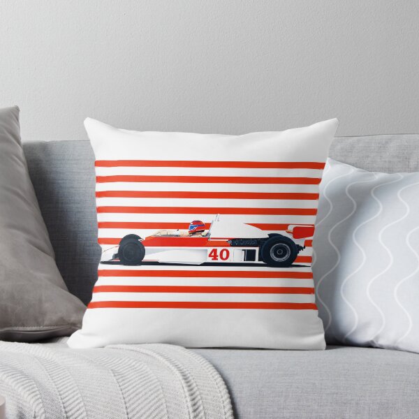 Item preview, Gilles Villeneuve 1977 McLaren M23 F1 Car designed and sold by PitWallArt.