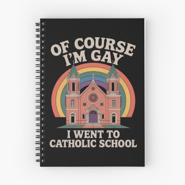 Item preview, of course im gay i went to catholic school designed and sold by GamtosMintys.