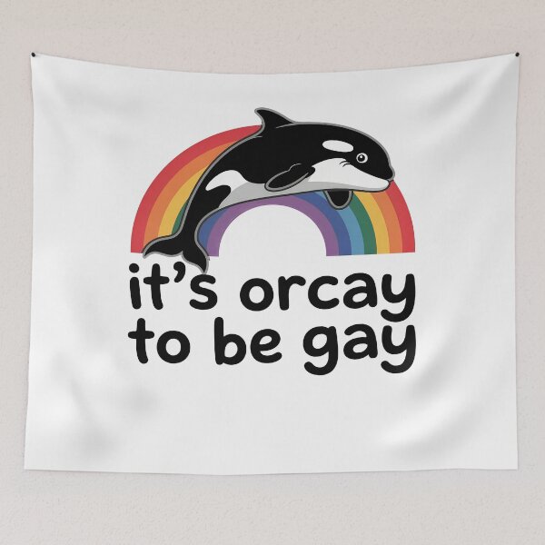 Item preview, its orcay to be gay designed and sold by LKappa3Faber.