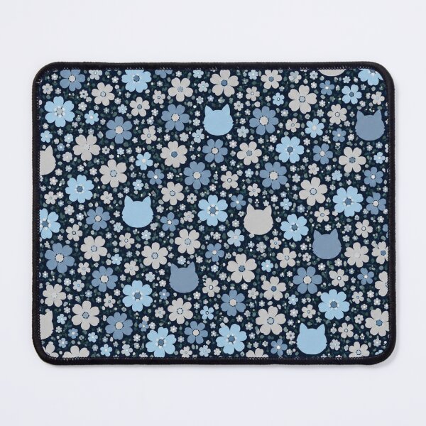 Item preview, Hidden Cat Blueberry Blossoms Pattern designed and sold by Mindworx21.
