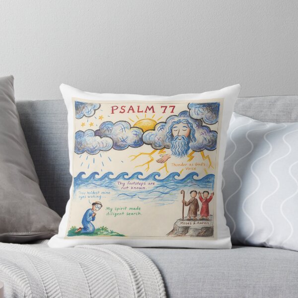 Item preview, Psalm 77 Thunder as Gods Voice Bible designed and sold by banhstudio.