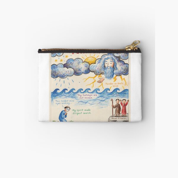 Item preview, Psalm 77 Thunder as Gods Voice Bible designed and sold by banhstudio.