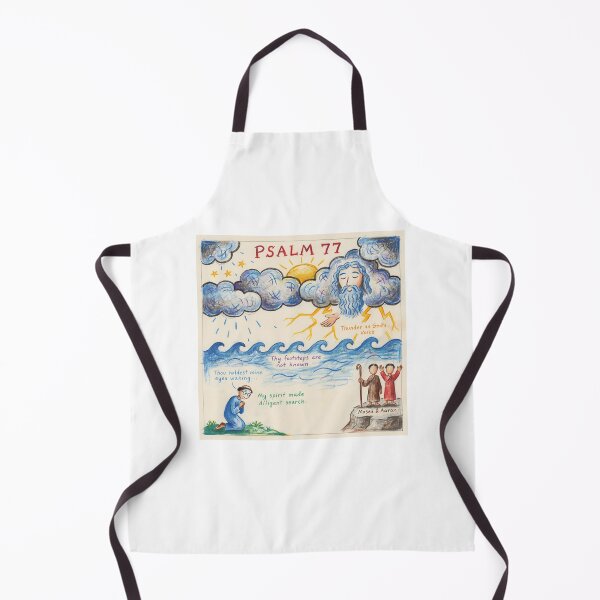 Item preview, Psalm 77 Thunder as Gods Voice Bible designed and sold by banhstudio.