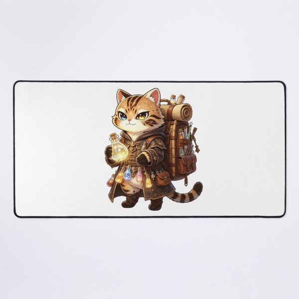 Item preview, The Galaxy Alchemist - Magical Felis Nigripes Potion Master designed and sold by ABYSSLAB.
