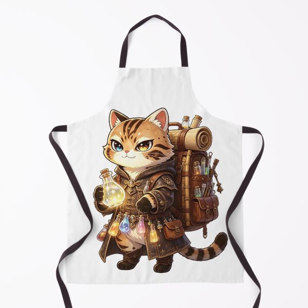 Item preview, The Galaxy Alchemist - Magical Felis Nigripes Potion Master designed and sold by ABYSSLAB.