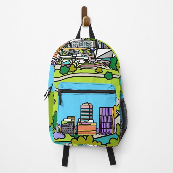 Item preview, Adelaide City Skyline designed and sold by azzurroarts.