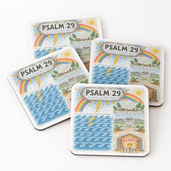 Item preview, Psalm 29 The Voice Over Many Waters designed and sold by banhstudio.