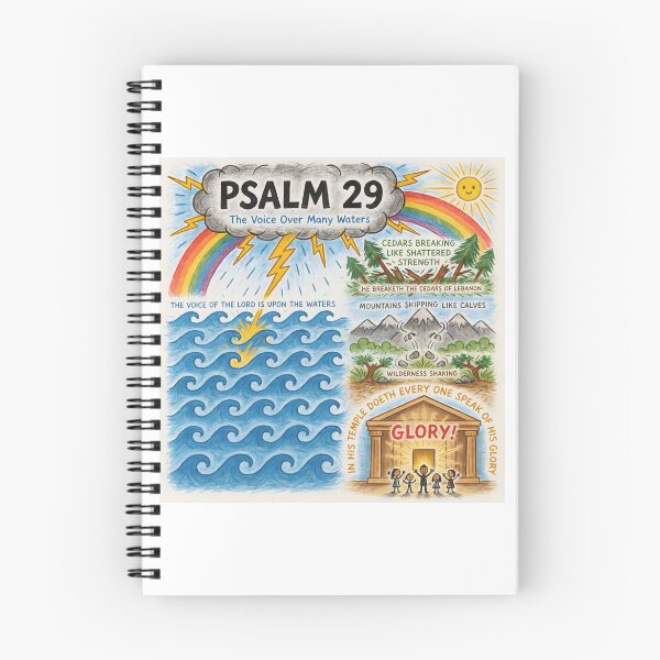 Item preview, Psalm 29 The Voice Over Many Waters designed and sold by banhstudio.