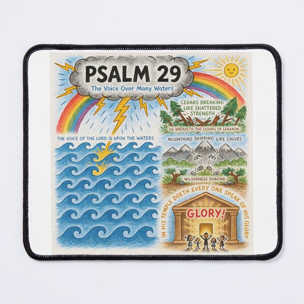 Item preview, Psalm 29 The Voice Over Many Waters designed and sold by banhstudio.