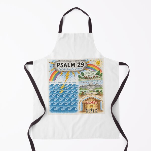 Item preview, Psalm 29 The Voice Over Many Waters designed and sold by banhstudio.