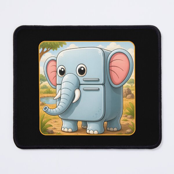 Item preview, Elefantino Frigorifero designed and sold by Gamify Store.