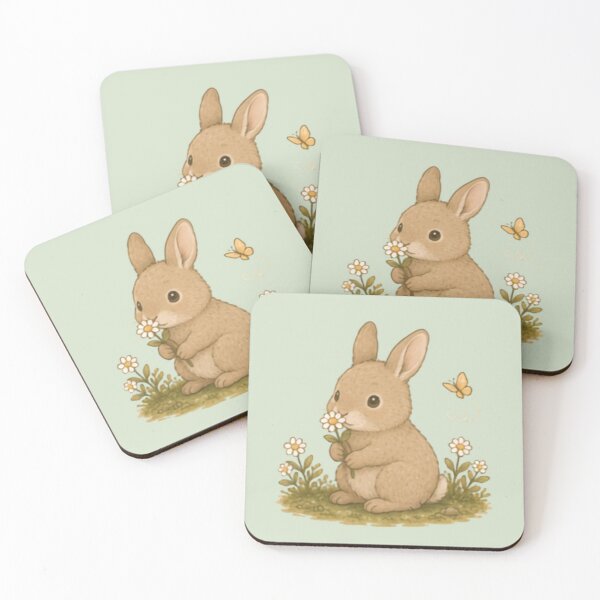 Item preview, Cute Springtime Bunny designed and sold by MellowMunchkins.