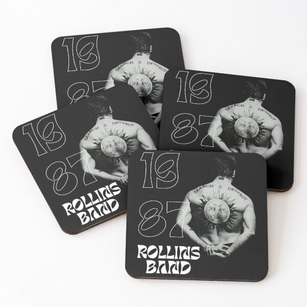 Aperçu de l'œuvre Rollins Band Hen.ry Rollins Punk Band créée et vendue par AkhiFaces.