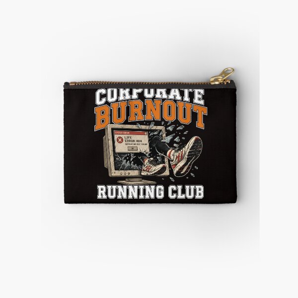 Item preview, Corporate Burnout Running Club Funny Office Humor Runner  designed and sold by ShetuAhsan.