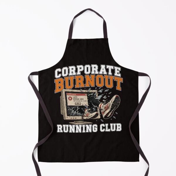 Item preview, Corporate Burnout Running Club Funny Office Humor Runner designed and sold by ShetuAhsan.