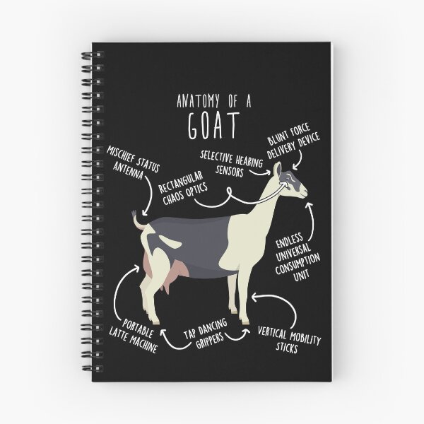 Item preview, Alpine Goat Anatomy designed and sold by Clara Hollins.