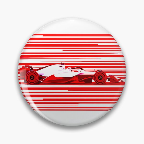Item preview, Red & White Striking F1 Car  designed and sold by PitWallArt.