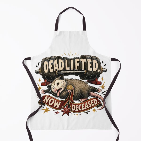 Item preview, Funny Opossum Deadlift Powerlifting Gym Gift designed and sold by Gentlestate.