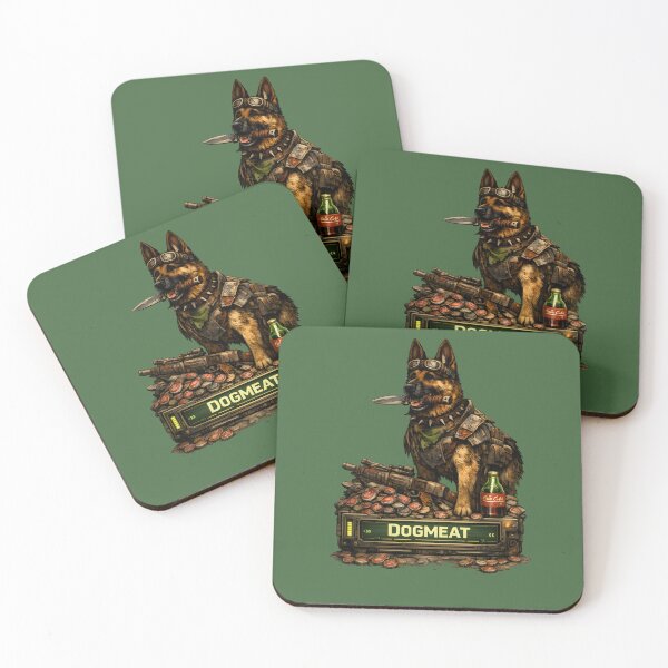 Item preview, Dogmeat Wasteland Companion Fallout Fan Art designed and sold by RockyLambda.