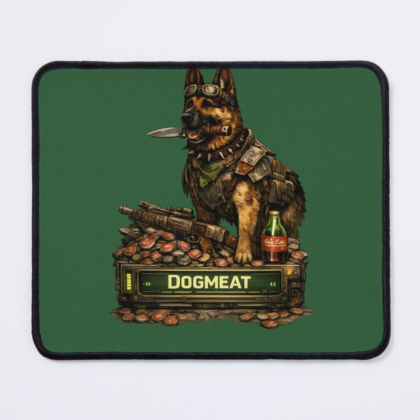 Item preview, Dogmeat Wasteland Companion Fallout Fan Art designed and sold by RockyLambda.