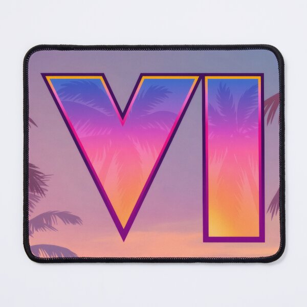 Item preview, Retro Neon Ocean Sunset V-I - Tropical Palm Trees Minimalist Vaporwave Poster designed and sold by Billy Morfo™.