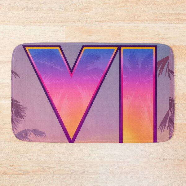 Item preview, Retro Neon Ocean Sunset V-I - Tropical Palm Trees Minimalist Vaporwave Poster designed and sold by Billy Morfo™.