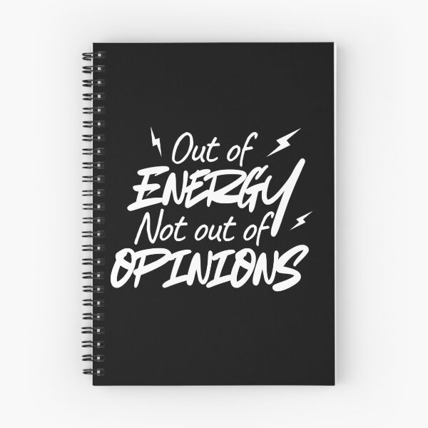 Item preview, Energy Not Out of Opinions Funny Introvert Quote T-Shirt  designed and sold by RteesStudio.