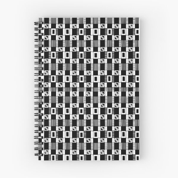 Item preview, Black and White Geometric Pattern designed and sold by GTeoArt.