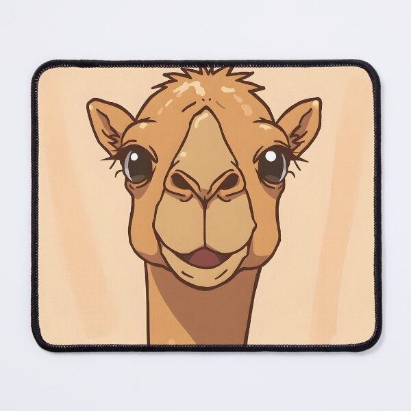 Item preview, Cute Kawaii Camel Sticker | Adorable Cartoon Desert Camel Face Illustration designed and sold by dreamz-world.