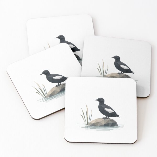 Item preview, Silent Black Guillemot designed and sold by Norvian.