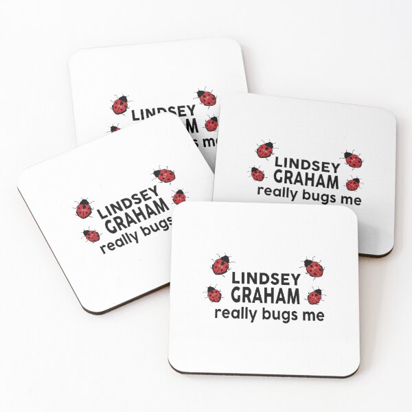 Item preview, Lindsey Graham Really Bugs Me designed and sold by Landesign.