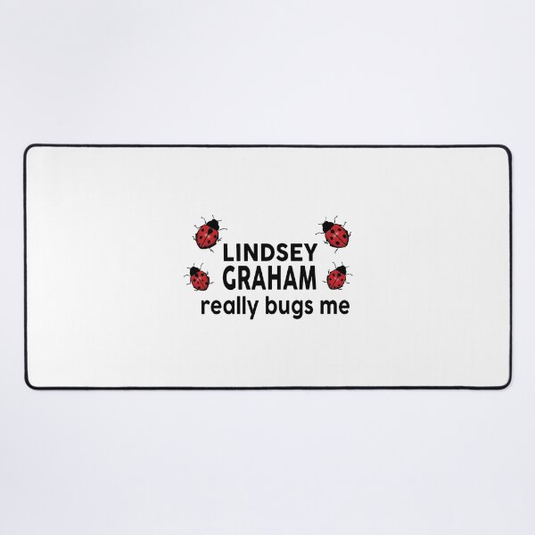 Item preview, Lindsey Graham Really Bugs Me designed and sold by Landesign.