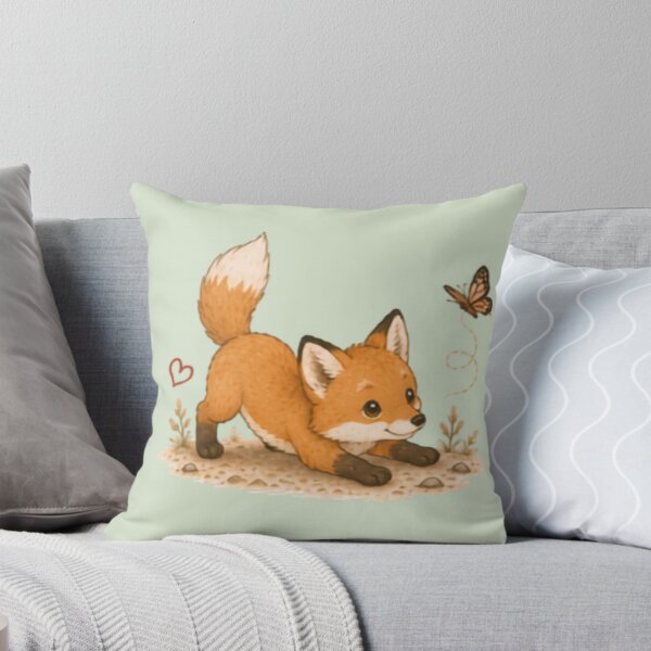 Item preview, Playful Fox Cub designed and sold by MellowMunchkins.