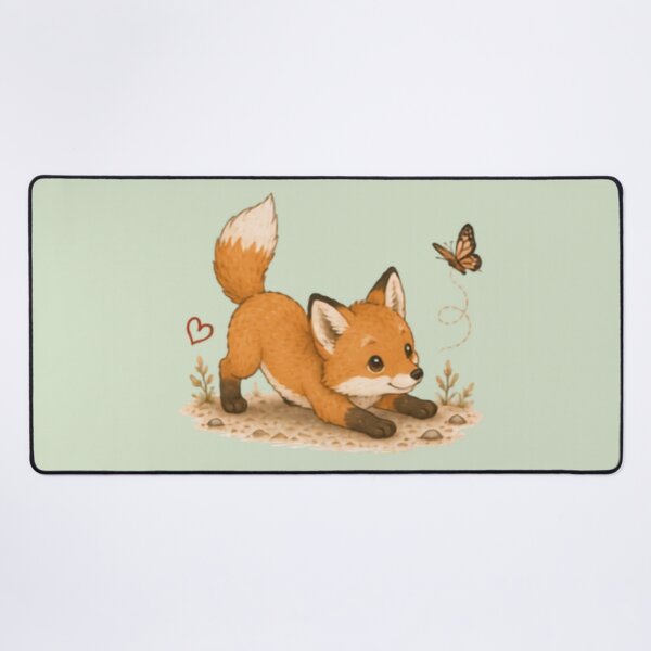 Item preview, Playful Fox Cub designed and sold by MellowMunchkins.
